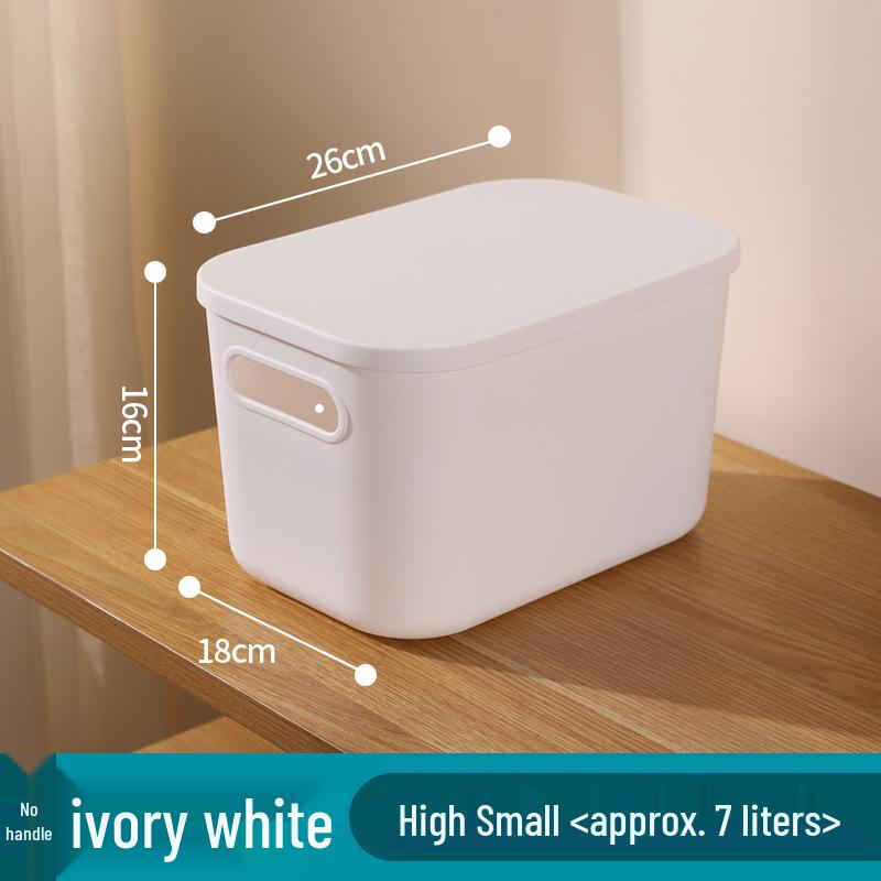 Organizer-Korb aus Kunststoff im japanischen Stil für Schreibtisch, für Snacks & Kosmetik