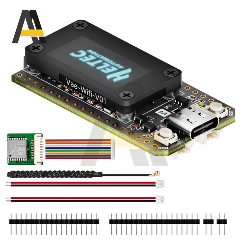 Новая плата Heltec V4 0,96 дюйма OLED с питанием от солнечной батареи LoRa 32 Dev-Board GPS ESP32 SX1262 WiFi BLE Низкое энергопотребление Для Arduino IoT Meshtastic