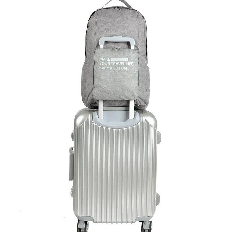 Verdickter Faltbarer Reise-Rucksack & Trolley-Tasche