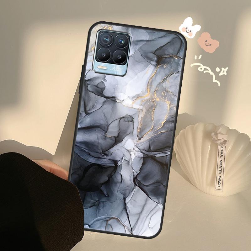 Beachy Pastel Abstract Painting Case For Realme C75 C63 C61 C55 C51 C53 C25 C65 C67 C71 11 12 13 14 15 Pro Plus GT6 GT7 Pro