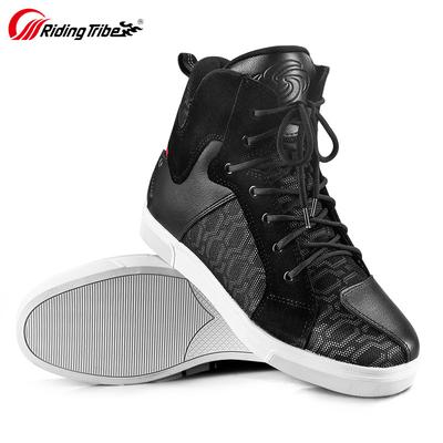 Motorcycle Riding Shoes Men Waterproof Anti Fall Casual Board Boots All Season Travel Equipment Women