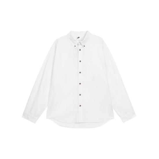 Nike Рубашки Мужские Белые FN3126-121 EU XL белый