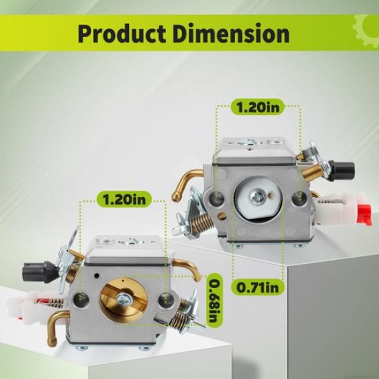 Carburetor For Husqvarna 503283210 340e 345e 346XP 350EPA 353 RedMax Chaaw