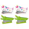 Desktop Stapler Mini Stapler for Office Tasks 4Pcs Creative Animal Shape Stationery