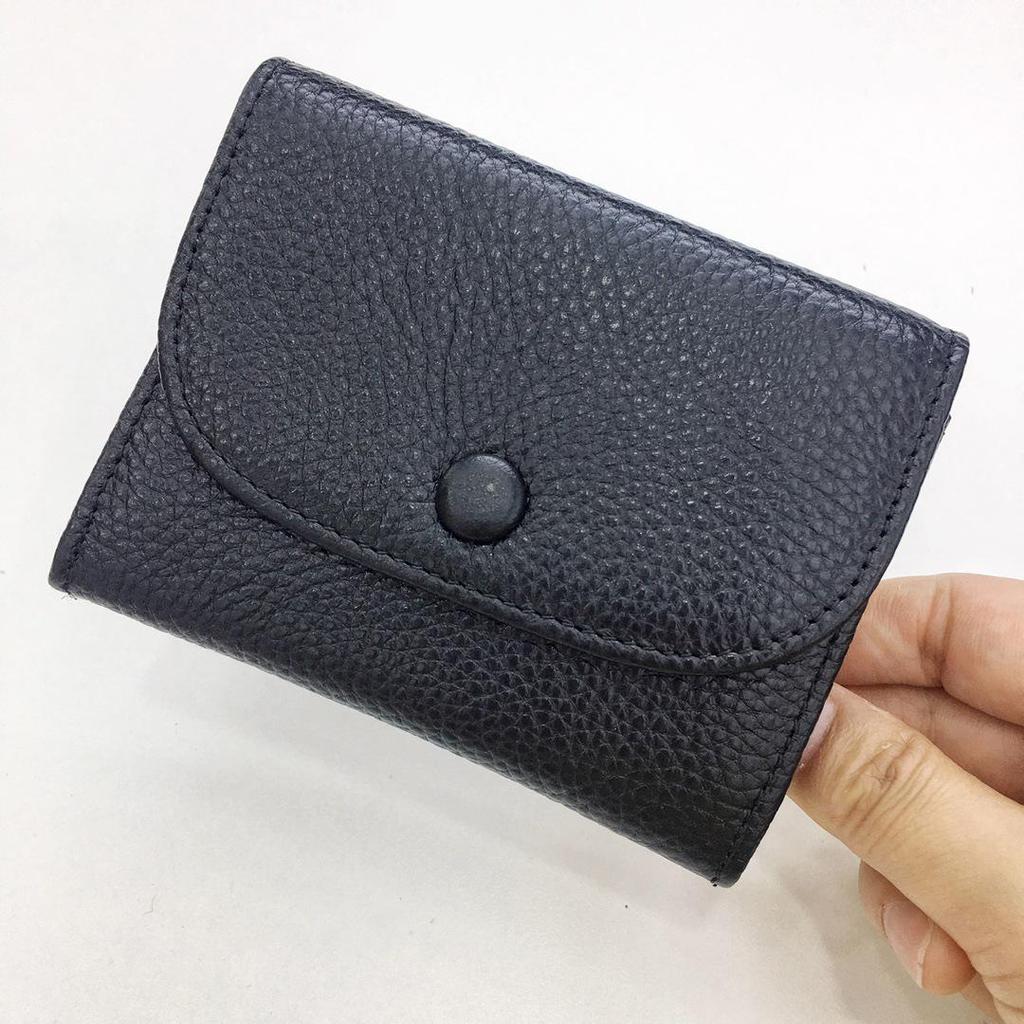 European and American Genuine Leather Coin Purse and Card Holder - Creative Multifunctional Design