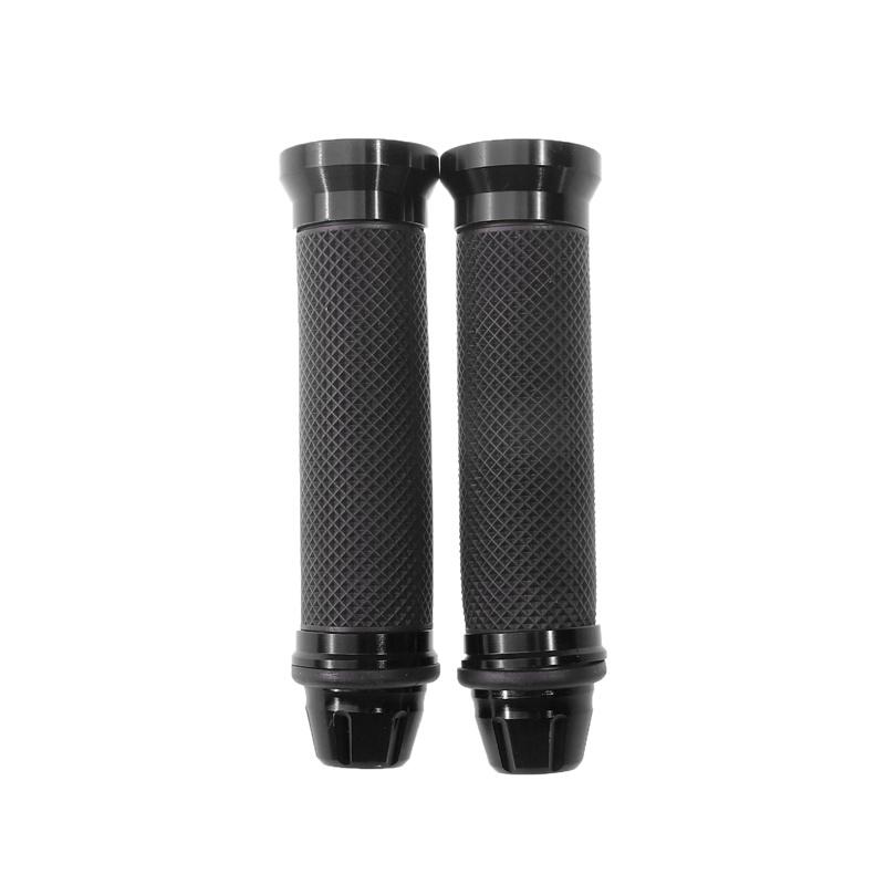 1 Pair 7/8'' Anti-Slip Motorcycle grips hand Handlebar Bar Grips Bicycle Rubber Mountain Cycle Handle Handlebar Bar Grips