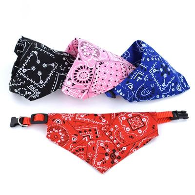 Babadores para animais de estimação Toalha ajustável para saliva de animais de estimação Cachorro Filhote de cachorro Gato Cachecol de pescoço Bandana Coleira Triângulo Babador Lenço de pescoço