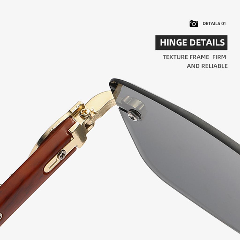New Leopard Head Sunglasses Frameless Trend Street Sunglasses Joker Box Women Sunglasses