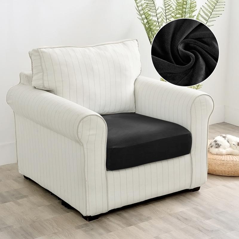 Velvet Sofa Seat Cover Cushion Cover For Living Room Thick Soft Stretch Sofa Covers Washable Sofas Slipcover For Home Hotel