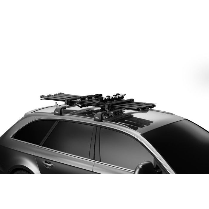 Porte-skis - THULE - SnowPack L 7326-7 - Noir - 6 skis - Sur barre