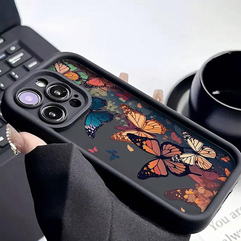 Premium Retro Butterfly for iPhone Case 11/12 Case iPhone13/14/15 Case XS/XR