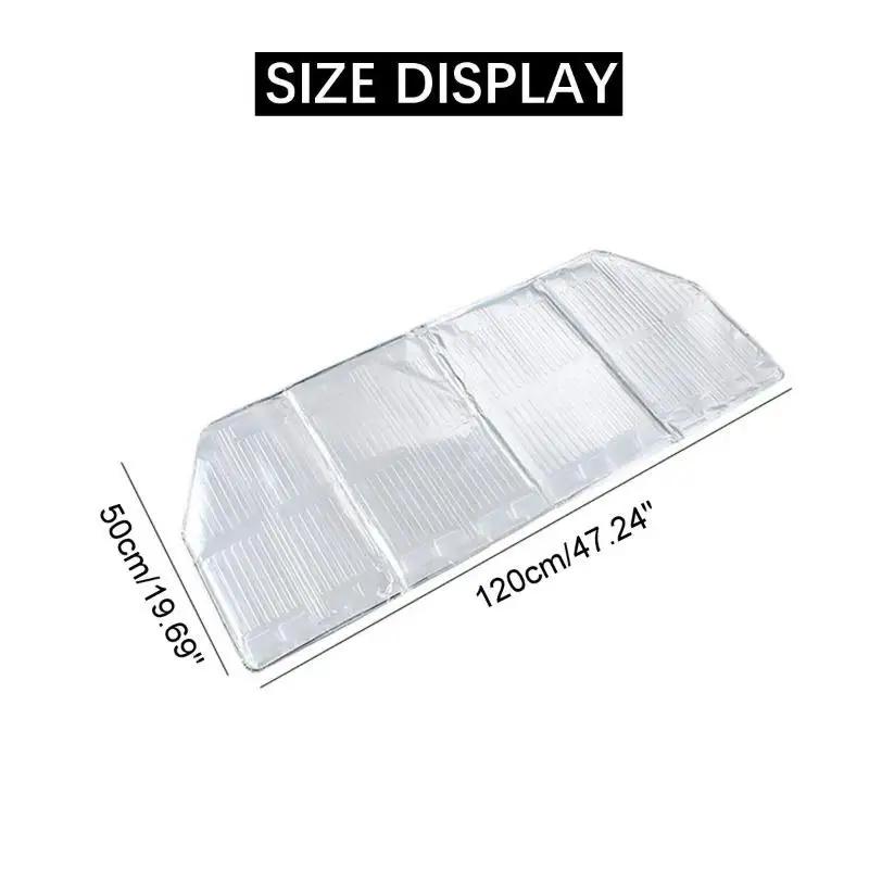 

120x50cm Kitchen Stove Oil Splash Screen Cover Aluminum Foil Anti Splatter Guard Tools Frying Pan Oil Shield Splash Protection Silver