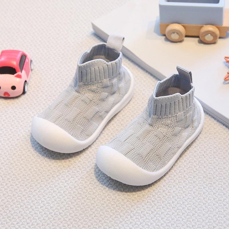 Spring & Fall High-Top Non-Slip Toddler Sock Shoes for Boys & Girls
