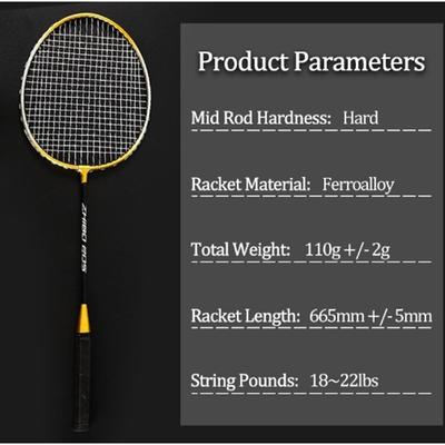Original von Anfänger Badminton Set 2tlg Professionelles Training Langlebig Freizeit Sport Schläger