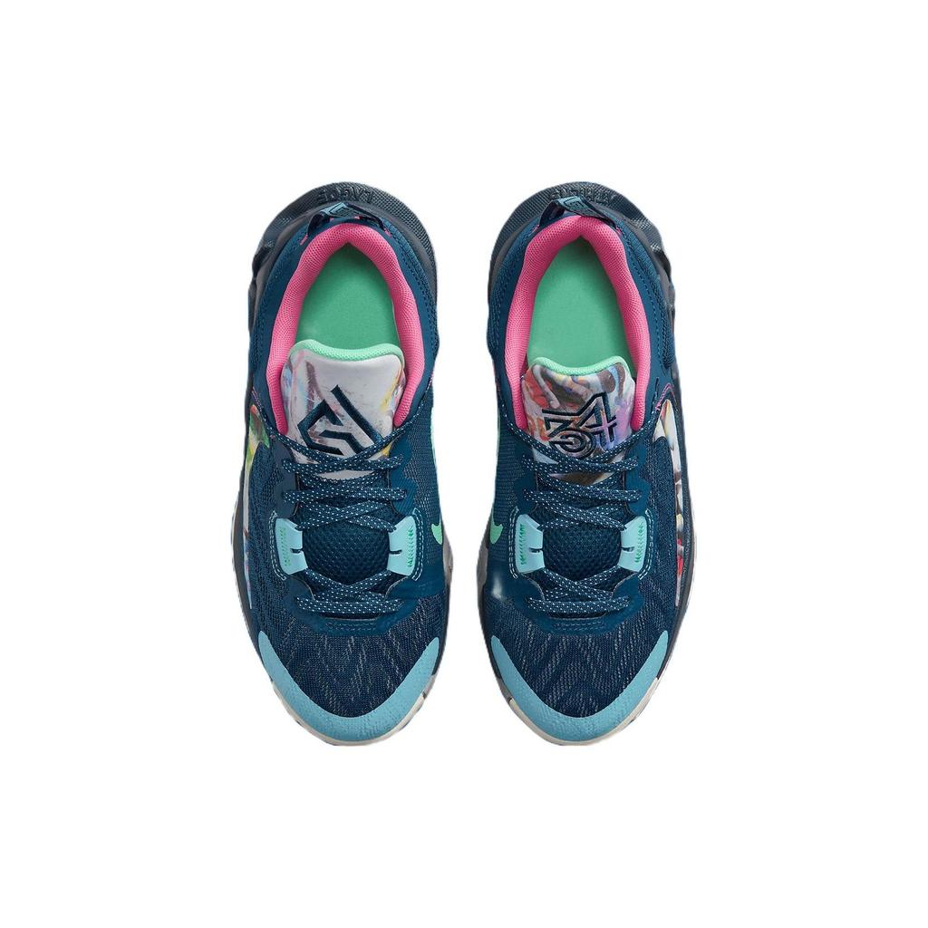 Nike Giannis Immortality 2 SE GS Floral Kids Sneakers Blue Valerian-Blue Pinksicle FD0213-400