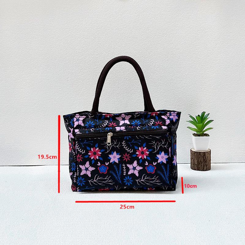 Waterproof Oxford Tote: Stylish Handbag for Middle-Aged Women - Perfect for Work and Outings