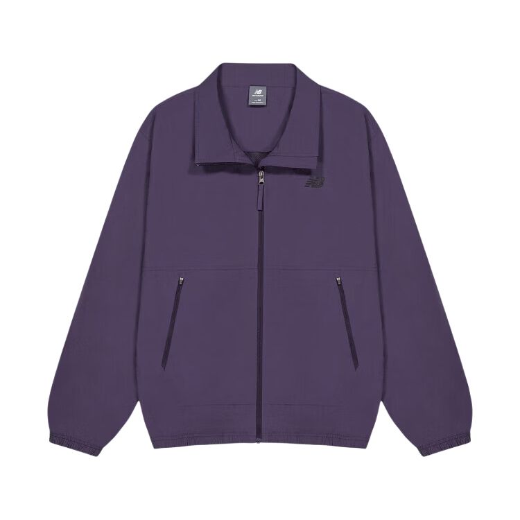 New Balance Jackets Men s Dark Purple Lapel Moderate Other MJ61S86X-DPP S