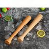 Wooden Muddler for Cocktails, Wood Ice Crusher Muddler Bar Tool, Kitchen Tool for Garlic Herbs Fruits