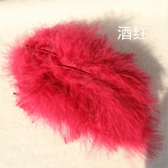 50Pcs Feather Perennial Diy Color Full-Fleece Feather Turkey Feather Jewelry Accessories Materials From 50 Pieces