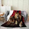 Dog Side My Side Throw Blanket Funny Pet Lover Design for Living Room Decor Gift for DogOwner Gift for Her 70x100