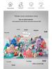 115-Piece Macaron City Wooden Building Blocks for Kids – Large Particle Educational Toy Set