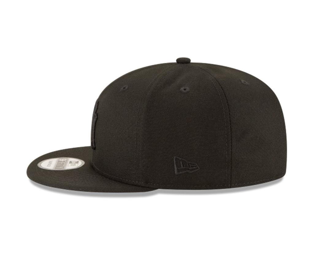 New Era New York Yankees Basic OTC 950 Stretch Fit Black On OSFA Hat, Black,
