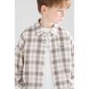 Mucmukn Kids' Lightweight Cotton Plaid Sun Protection Shirt Jacket