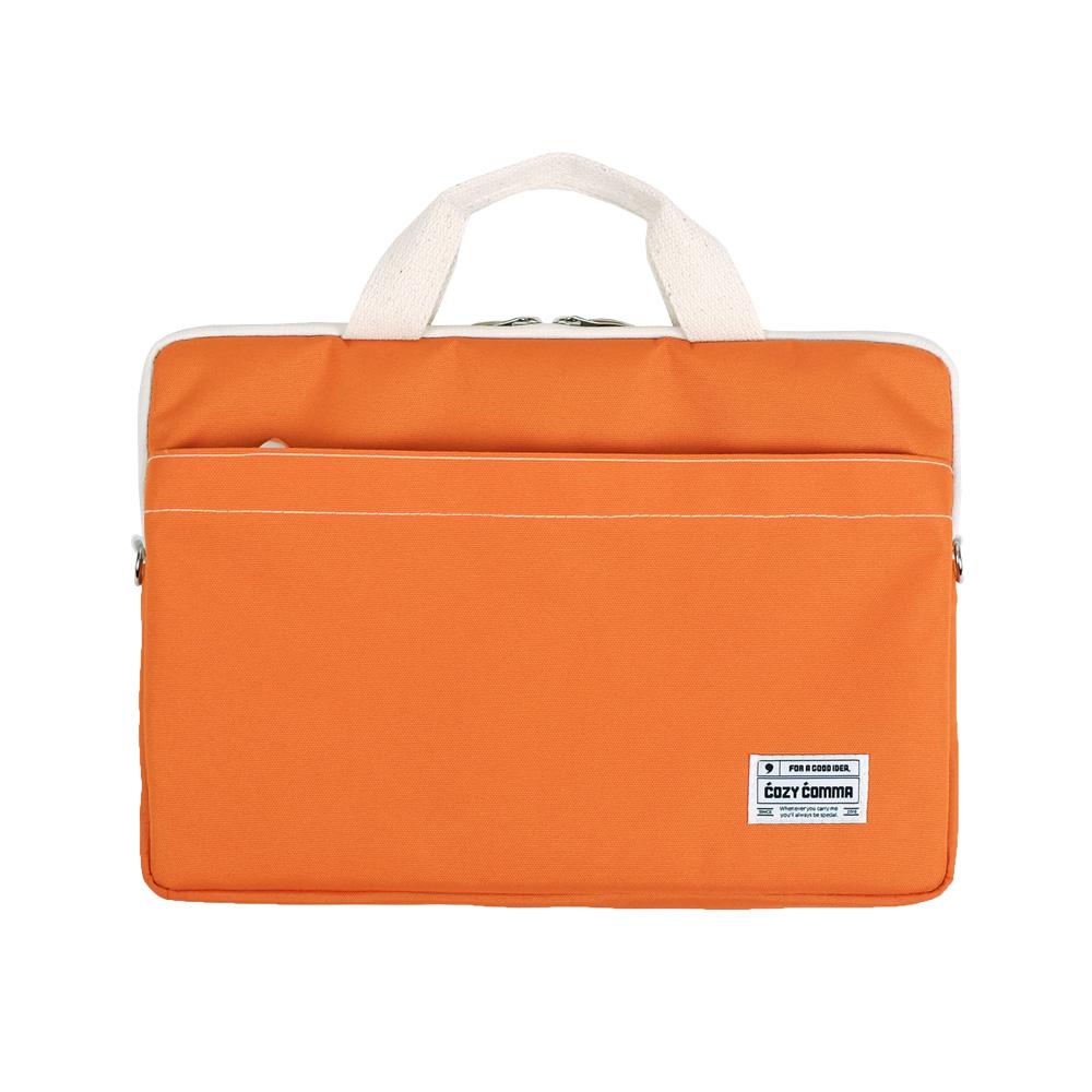 Cozycomma Customizable Laptop Pouch Orange (3 Sizes)