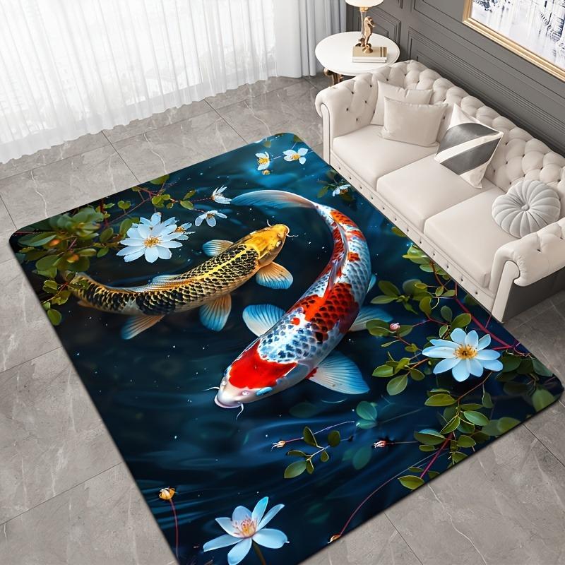 1PC Wolf Pattern  Kitchen Rugs Non-Slip Home Door Mats Pop Design Bathroom Rugs Bath Mat Carpet for Home Sink Laundry Decor