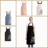 With Pockets Kitchen Apron Waterproof Cooking Apron Cleaning Tool PVC Apron  Kitchen