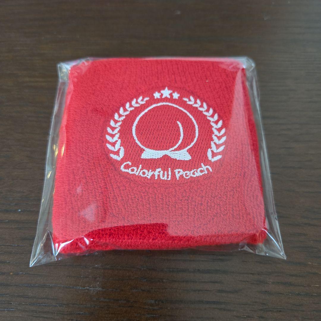 

[USED] Colorful Peach Fan Meeting Support Goods Wristband Bonus Item