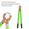 10kV High-Voltage Insulation Clamp Fuse with Bakelite Chuck & 35kV Lightweight Pliers