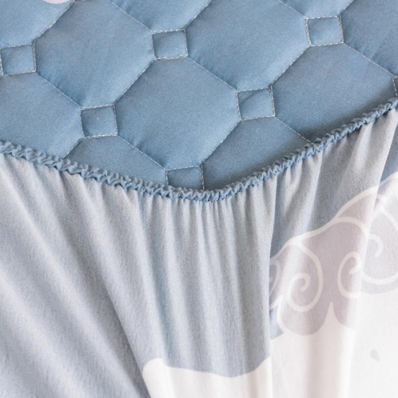 Sheet single piece padded thickened Simmons mattress protective cover polished mattress cover mattress cover all inclusive bed sheet dust cover