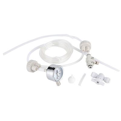 1Set White DIY Aquarium Planted Tank CO2 System Pro Tube Valve Gauge Bottle Cap Kit