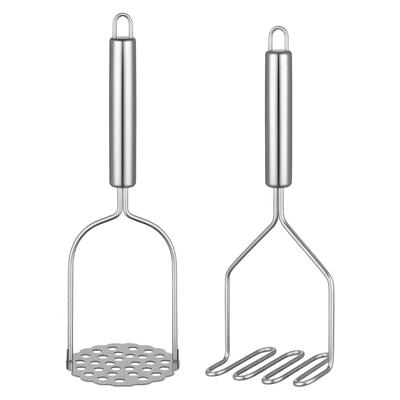 Stainless Steel Potato Masher With Ergonomic Handle For Smooth Mashing For Home Cooks And Cooking Enthusiasts