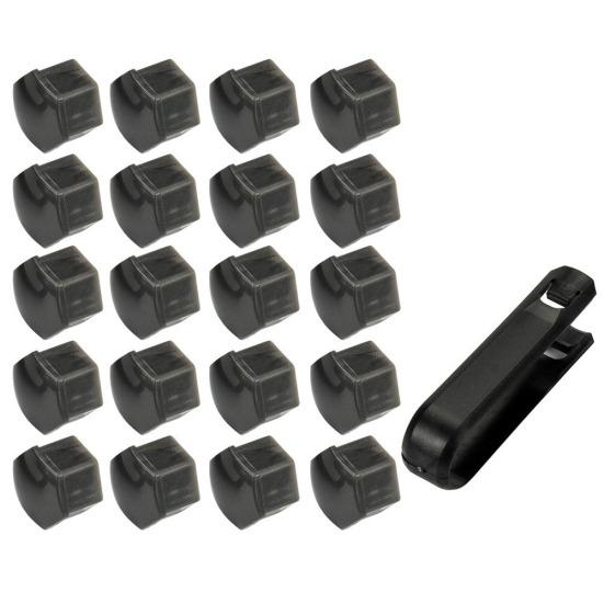 20 ks Kryt šroubu krytu středové matice kola pneumatiky pro vůz Tesla Model 3 XS