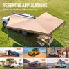 Vehicle Awning 270 Degree, 8.2' Height Retractable Car Side Awning, PU3000mm UV50+ Car Awning with Waterproof Storage Bag, Suitable for Truck, SUV,