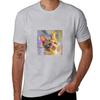 An Oil Painting Of A Cat TShirt Boys Whites Sweat Customs Design Your Own Mens Big and Tall T Shirts
