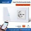 Zhengshang C8 Graffiti EU Smart WiFi Touch Switch with Voice Control for Alexa & Google.