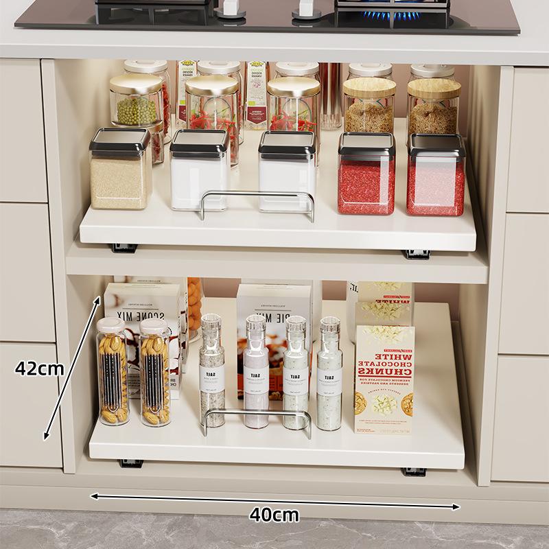 Removable Kitchen Drawer Metal Kitchens Drawers Organizers Spice Sliding Kitchen Organizer Cutlery Pull Out Cabinet Organizer
