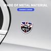 3D Metal Car Side Fender Car Body Sticker Shield Emblem Logo For BMW MINI WORKS One Cooper JCW R60 R59 R58 R57 R56 R55 F55
