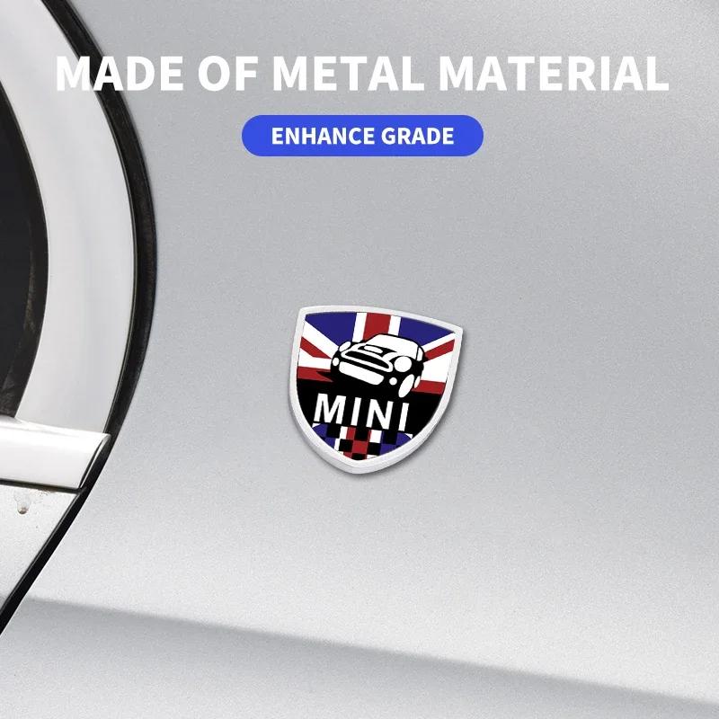 3D Metal Car Side Fender Car Body Sticker Shield Emblem Logo For BMW MINI WORKS One Cooper JCW R60 R59 R58 R57 R56 R55 F55