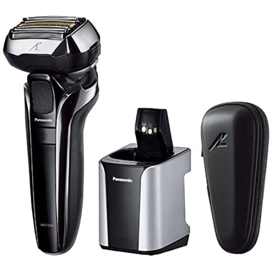 

Panasonic Lamb Dash Linear Men s Shaver 5 Blades Silver Tone ES-CLV9U-S
