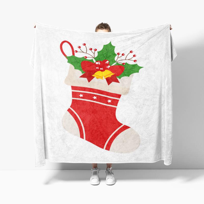 Wohndekoration Plüsch Überwurf Sofadecke Tagesdecke Bett flauschig weiche Decken Dekor Plaid Modern Halloween Frohe Weihnachten Winter