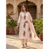 Pure Cotton Straight Kurti Pant Dupatta Set Indian Women Casual Wear Kurta Set