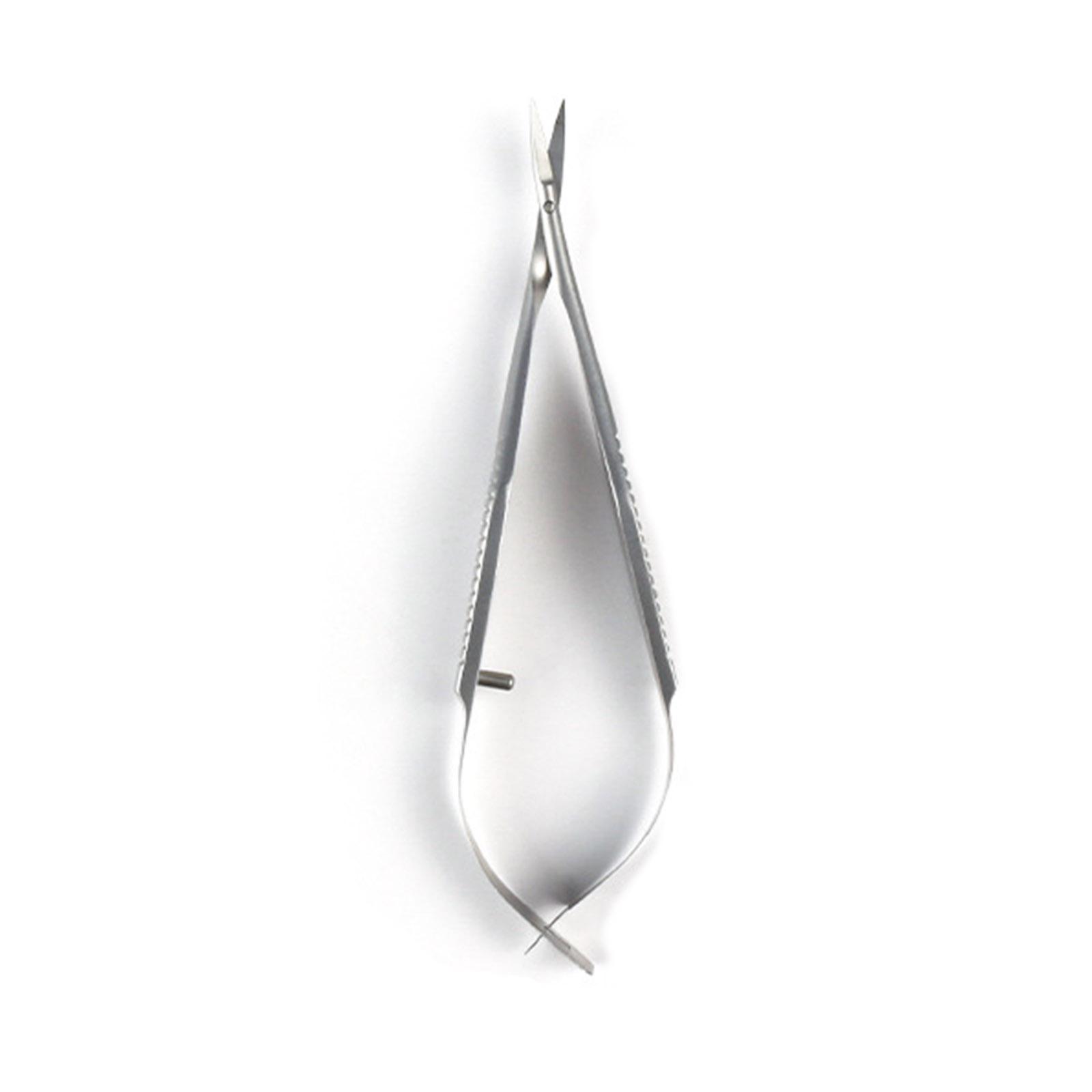 

Тример для кутикули з нержавіючої сталі Кусачки для кутикули в російському стилі Інструмент для видалення мертвої шкіри Манікюрний інструмент Curved Mouth 0.85cm срібний