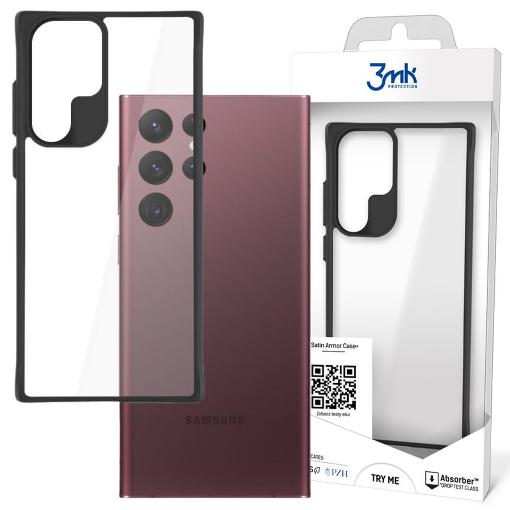 Samsung Galaxy S22 Ultra 5G - 3Mk Satin Armor Case+