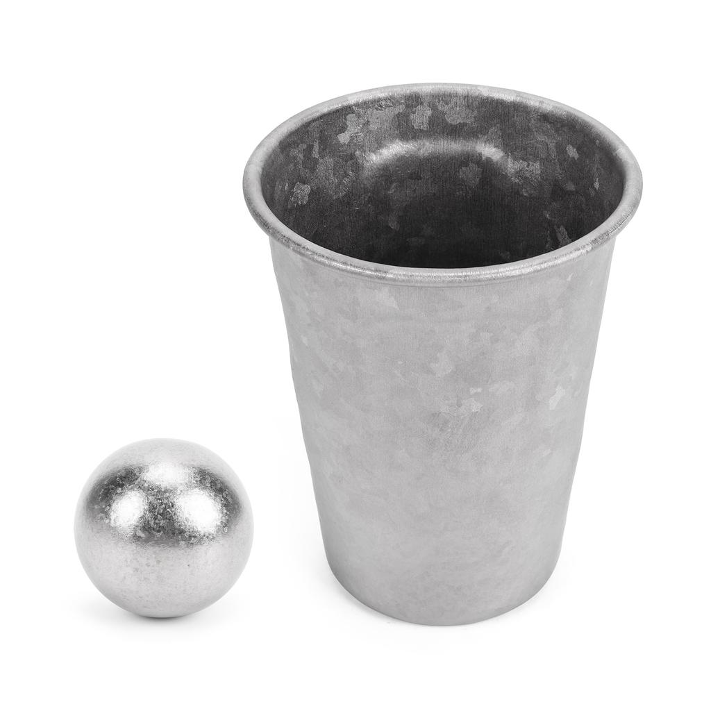 Ti Ice Balls Whiskey Stones Reusable Ti Ice for Camping Fast Freeze Chilled Drinks Ice Flower Style Cup
