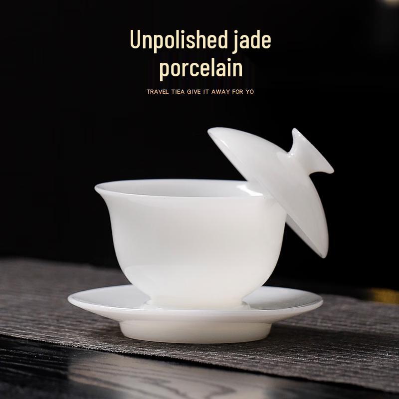 Ice Jade Porcelain Gaiwan