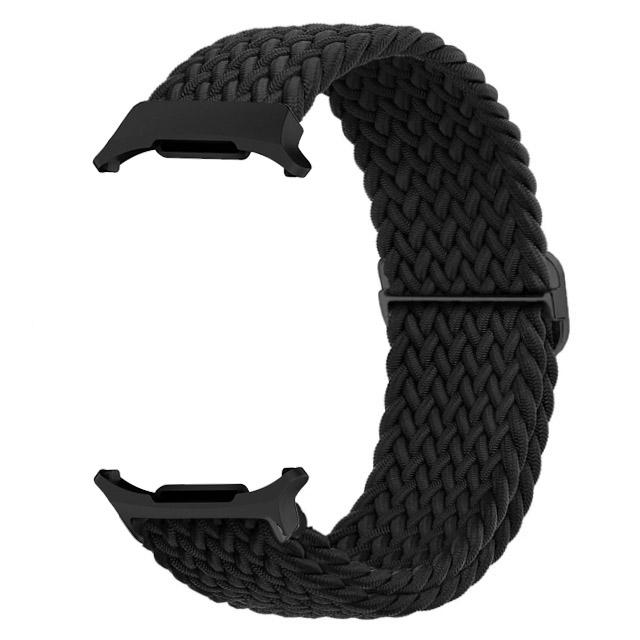 For Samsung Galaxy Watch 7 Ultra Band 47mm Accessories Adjustable Braided Solo Loop Nylon Bracelet Galaxy Watch Ultra Strap 47mm